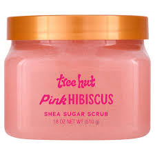 Esfoliante Corporal Pink Hibiscus Shea Sugar Scrub 510g Tree Hut